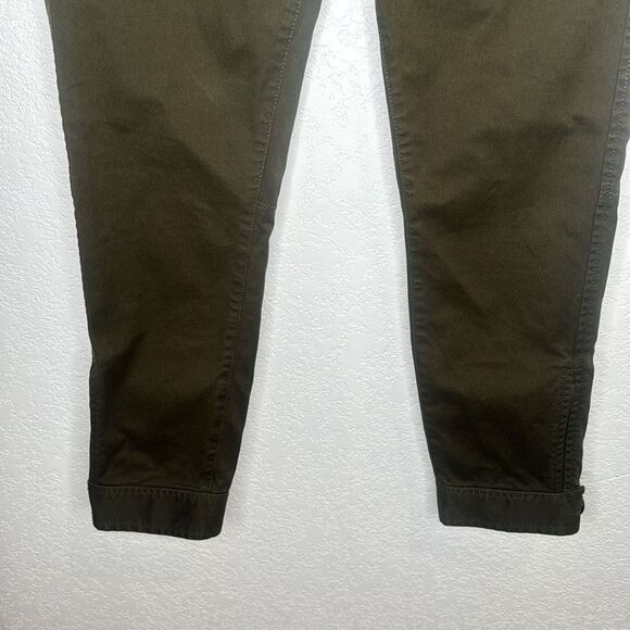 NWT Dsquared2 Tapered Leg Trousers Olive GREEN Size IT 38/ US 2 - Picture 5 of 16
